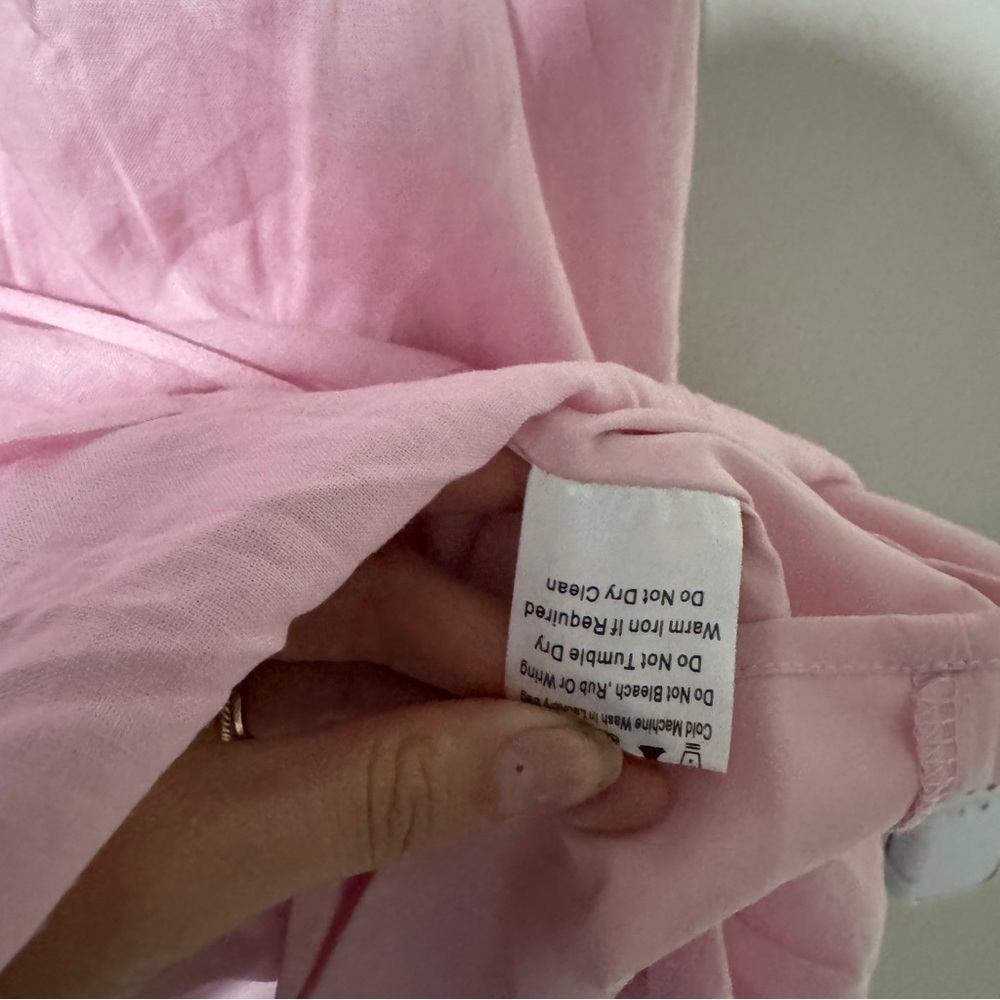 Princess Polly Nicoletta Mini Dress Light Pink Size 8 - Picture 6 of 8